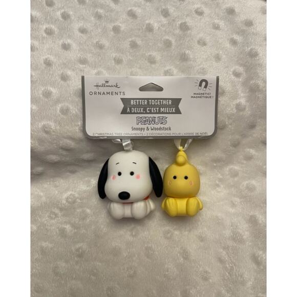 Hallmark Snoopy & Woodstock Magnetic Ornaments- Hard to Find-NEW - Picture 5 of 5